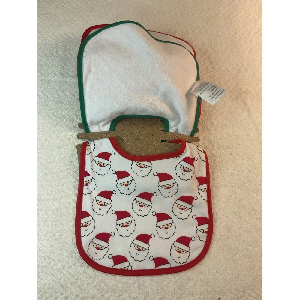 Baby Essentials My First Christmas Bib‎ Socks Gift Set 0-6 Months Holiday